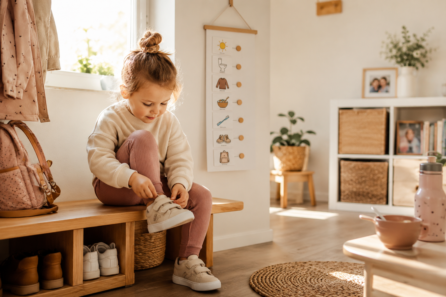 Morgenroutine mit Kleinkind: 7 einfache Tipps für weniger Stress am Morgen